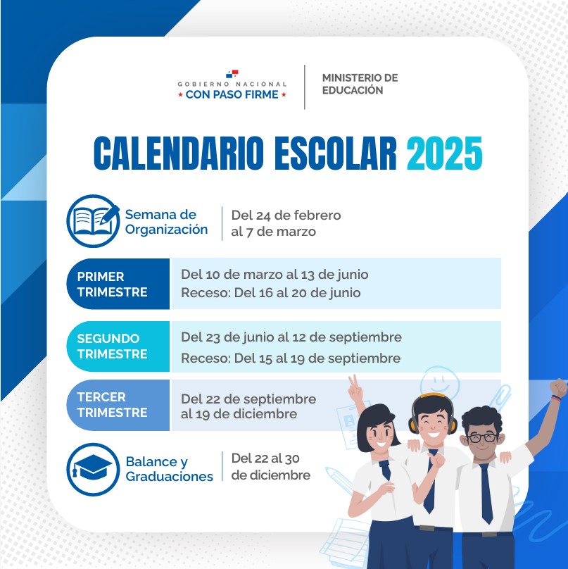 Calendario 2025 - MEDUCA